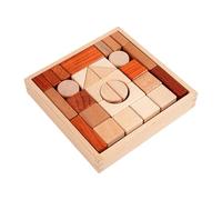Xasbseulk Grandi Blocchi in Legno,Attività Educative Sensoriali Giochi | Blocchi di apprendimento in Legno per Piccoli,per Ragazzi Ragazze Scuola materna