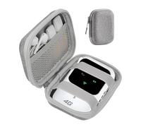 Xasbseulk Hotspot WiFi portatile - Dongle WiFi Hotspot | Custodia USB Hotspot con chiusura a cerniera | Grande capacità Router Organizer Case | Scatola di immagazzinaggio router WiFi per viaggi,