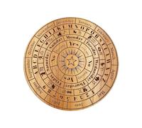 Xasbseulk Lavagna a pendolo, tavola per divinazione rabdomanzia, 20 cm, in legno, con planchette di Ouija Spirit Planchette con numeri e lettere, lavagna per rabdomanzia, per yoga, meditazione