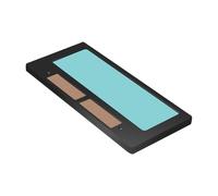 Xasbseulk Lente per casco di saldatura - per ingrandimento | Inserto per lente d'ingrandimento per saldatore | Mascherare i componenti ottici in vetro e migliorare la visibilità. compiti di