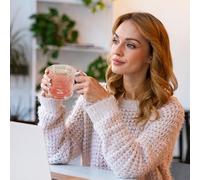 Xasbseulk Libro Dipinta - Coppa da Bevanda 200 ml Colorata | Mug Libro 3D Dipinta A Mano Con Manico - per Donne Uomini Bibliomani Bibliotecari Lettori Amanti della Lettura Natale Compleanno Latte Tè