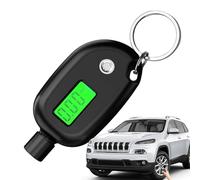 Xasbseulk Manometro Digitale di Pressione Per Pneumatici - Precisione 0.5 - Manometro Digitale Portatile per Camion con Arresto Automatico e Precisione 0.5 | per Veicoli Rimorchio Bici Moto SUV Camion