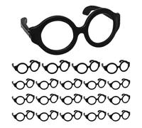 Xasbseulk Mini Occhiali Da 20 Pezzi - Accessori Per Occhiali In PP | Leggeri Per Vestire La Bambola | Accessori Di Moda Carini Per Fotografia, Stile E Artigianato Fai Da Te |