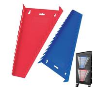 Xasbseulk Organizer per chiavi magnetiche, 1 paio di chiavi magnetiche da parete, organizer con estremità aperta, set di supporto leggero per cassetta degli attrezzi, cassetto, cassettiera