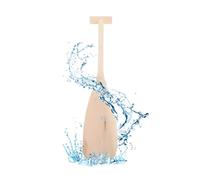 Xasbseulk Paddle Kayak - in legno, 50 cm | Paddle Canoa Ergonomico Bambino Per uso in fiume, per ragazze e ragazzi, tirocinio di attività acquatiche