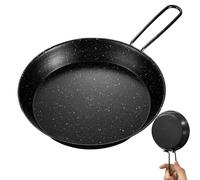 Xasbseulk Padella da Campeggio - Padella da all'aperto, Mini Portatile 20 cm | Manico Pieghevole Antiaderente, Zaino in Spalla per Picnic, stoviglie da Viaggio da Campeggio, da Cucina per gr