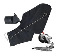 Xasbseulk Sacchetto di polvere per troncatrice, collettore di polvere per , sacchetti per troncatrice, borsa in alluminio 255, circolare elettrico con uscita d'aria, per seghe in alluminio,