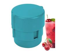 Xasbseulk Snocciolatore per olive e ciliegie, gadget da cucina, design a spinta manuale, per frutta, uva, giuggiola, marmellata, per interni ed esterni, campeggio
