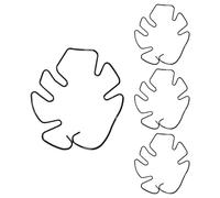 Xasbseulk Supporto per di piante | Set di 4 supporti per arbusti da giardino per piante rampicanti | Monstera riutilizzabili per sostenere , crescita sana, uso interno ed esterno