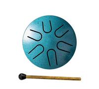 Xasbseulk Tamburo per lingua in acciaio, per esterni, 11 note, 30,5 cm, strumento a percussione con borsa con coulisse da 15,2 cm, libro musicale, mazzuole, plettri per dita, tamburo per la pioggia