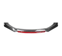 XATHKJOE Spoiler per Labbro del Paraurti Anteriore per Audi A4 S4 A5 S5 S Line B8 B8.5 2008-2015 Spoiler Anteriore Splitter Canard Kit Corpo Tuning Ricambi Auto,F/Carbon Fiber Red