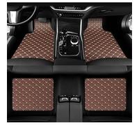 XATHKJOE Tappetini Auto in Pelle 4 Pezzi per Ford Ranger Wildtrak 2016-2024 2025, Impermeabili e Facili da Pulire, Antiscivolo e Resistenti all’Usura,E