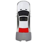 XATHKJOE Tendine Parasole per Auto, per Audi A6 Avant (4G, C7) 2011-2014 Tendine Parasole Finestrino Laterale Auto,Parasole Dell'Auto Block Raggi UV Anti-Zanzara E,1Pcs Rear