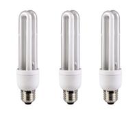 Xavax 00112006 Lampadina a risparmio energetico 15 W, 2U, E27, set da 3