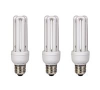 Xavax 00112007 Lampadina a risparmio energetico, 20 W, 3U, E27, set da 3
