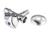 Xavax 220743 Rubinetto ad angolo con attacco per elettrodomestici 1 pz.