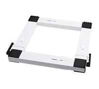 Xavax, Base ad Assorbimento di Vibrazioni con Ruote Retrattili per Lavatrici, Asciugartici e altri Grandi Elettrodomestici, Portata max 300 kg, Regolabile da 40 a 70 cm per Lato