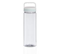 Xavax - Borraccia “To go”, ermetica, con maniglia, 900 ml, trasparente
