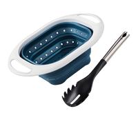 Xavax Küchen-sieb Pieghevole Setaccio per Spaghetti Colino Silikon-Sieb Verdura