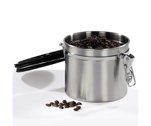 Xavax Scatola Caffè Acciaio Inox 500g per Caffè IN Polvere Ermetico Contenitore