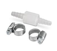 Xavax Valvola di ritegno con 2 morsetti di serraggio per max. Ø 10 mm