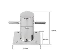 XavendruQt Bitta di Ormeggio in Acciaio Inox 316 Heavy di Alastin per Hardware Nautico