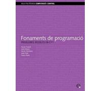 Xavier Franch Martnez Jordi Marco Fonaments de Programaci. Problem (Tascabile)