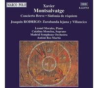 Xavier Montsalvatg Xavier Montsalvatge: Concierto Breve/Sinfonia De Requie (CD)