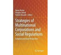 Xavier Richet Strategies of Multinational Corporations and So (Copertina rigida)