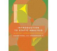 Xavier Rival Kwangkeun Yi Introduction to Static Analysis (Copertina rigida)