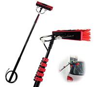 XAXIAOZ Asta telescopica per la Pulizia alimentata ad Acqua da 12 Piedi e Kit. Efficiente detergente per vetri per Pannelli solari e sistemi fotovoltaici: la Soluzione definitiva