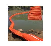 XAXIAOZ Barriera Anti-allagamento Galleggiante in Tubo di PVC - Pieghevole, Resistente per la deviazione delle acque, Il contenimento delle fuoriuscite di Petrolio e Il Controllo