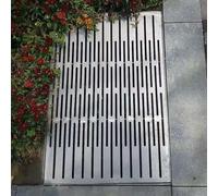 XAXIAOZ Copertura per Canale di drenaggio, Coperture per tombini per cordoli in Cemento, Coperture per tombini per Garage e terrazze, Scarichi di Accesso con Rete Rimovibile, Canale di drenaggio per