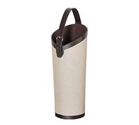 XAXIAOZ Portaombrelli, portaombrelli, Organizer salvaspazio, Elegante portaombrelli - Secchiello per ombrelli, Bianco, Marrone, Nero, per riporre 8-10 ombrelli, portaombrelli per