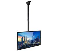 XAXIAOZ Supporto da soffitto Regolabile per TV da 32 a 65 Pollici 4K - Supporto da Parete telescopico inclinabile e Girevole per schermi Piatti, Perfetto per l'home Theater e sol