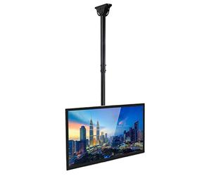 XAXIAOZ Supporto da soffitto Regolabile per TV da 32 a 65 Pollici 4K - Supporto da Parete telescopico inclinabile e Girevole per schermi Piatti, Perfetto per l'home Theater e sol