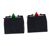 XB2 10A Argento/Ottone Blocco contatti Interruttore a pulsante ZB2BE102C (NC) ZB2-BE101C (NO) 10 pezzi(NO NC Each 5pcs)