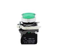 XB4-BW33M5 & XB4-BW34M5 industrial metal round push button switch with LED red green lamp EKFBQBGW(XB4-BW33M5)