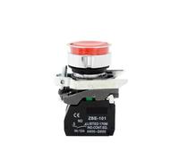 XB4-BW33M5 & XB4-BW34M5 industrial metal round push button switch with LED red green lamp NWPNLXEA(XB4-BW34M5)