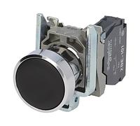 XB4BA21 Interruttore: Pressione 22mm Asta.Pos: 1 NO Nero Mancanza 3A/240VAC...