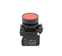 XB5-AA42 XB5-AA31 XB5-AW33M5 XB5-AW34M5 Push Button Switch Green Red 22mm Flat Electrical Circuits Control Spring Switch MQXFCZUX(XB5-AA42)