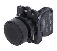 XB5AA21 Interruttore: Pressione 22mm Asta.Pos: 1 NO Nero Mancanza 3A/240VAC...