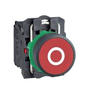XB5AA4322 Interruttore: Pressione 22mm Asta.Pos: 1 NC Rosso Mancanza 3A/240VA...
