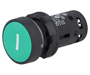 XB7NA3131 Interruttore: Pressione 22mm Asta.Pos: 1 NO verde Mancanza 0,3A/240...