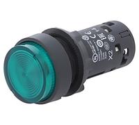 XB7NW33M1 Interruttore: Pressione 22mm Asta.Pos: 1 NO LED VERDE 230V 0,3A/240...