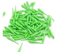 XBAIPIN 200 Punte per Freccette morbide, Nere in plastica, Punte di Ricambio in plastica, per Migliorare Le vostre abilità