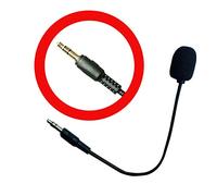 XBC Tech Microfono sostitutivo Boom Mic 3.5mm Compatibile per Cuffie da Gioco Turtle Beach Ear Force Xbox One PS4 Nintendo Switch Mac PC Cuffie da Gioco per Computer
