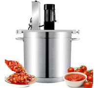 XBDLYQBD Commercial Electric Jam Mixer Machine, Automatic Sauce Stirring Pot with Double Layer Scraper Blades, Food Blender And Cooker for Jam, Candy, Filling, Sauce And Paste Production