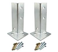XBDLYQBD Staffa di Base Regolabile Pesante, Ancoraggio del Post di Zecca e della pergola per 2x2, 2x4 e 4x4