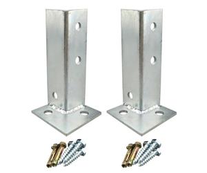 XBDLYQBD Staffa di Base Regolabile Pesante, Ancoraggio del Post di Zecca e della pergola per 2x2, 2x4 e 4x4